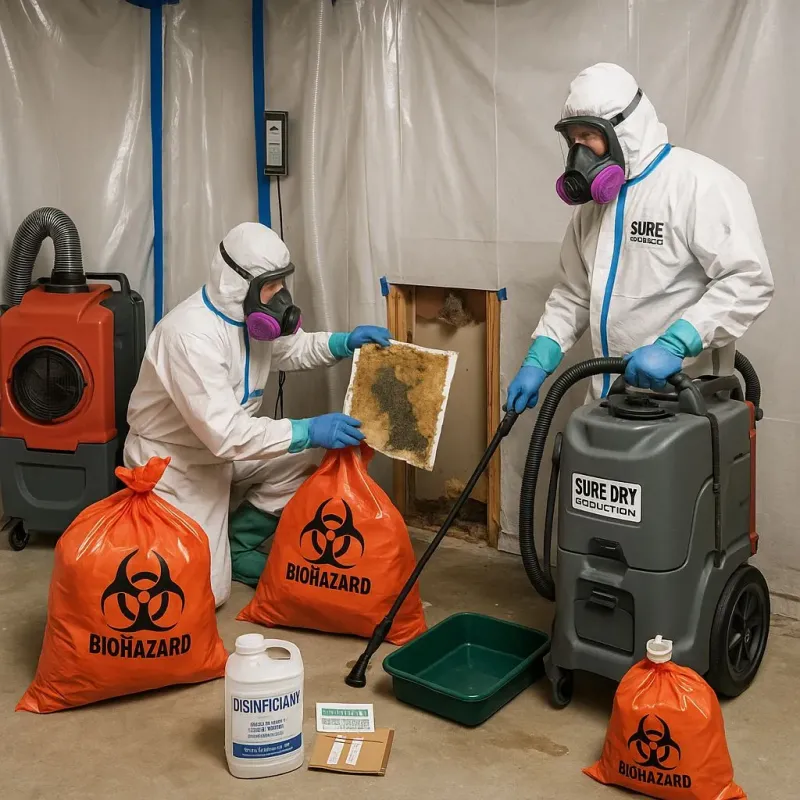 Contaminated Water Handling Protocols process in Spotswood, NJ
