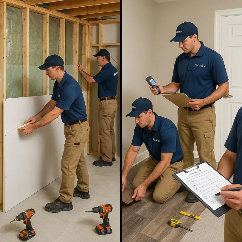 Repairs and Reconstruction process in Spotswood, NJ