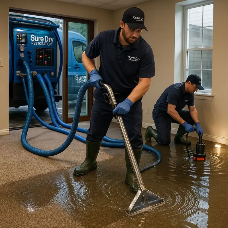Water Extraction and Removal process in Spotswood, NJ